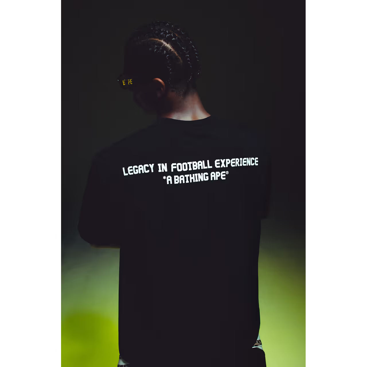 BAPE x Cristiano Ronaldo CR7 Life Camo Relaxed Fit Tee 'Black'