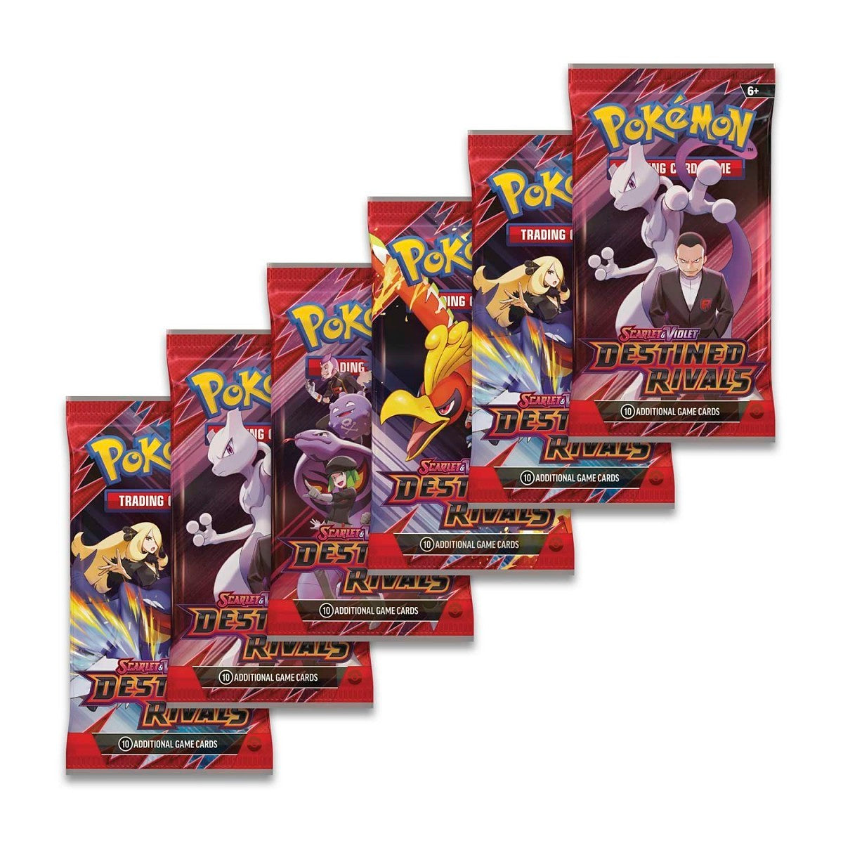Pokemon TCG: Scarlet & Violet - Destined Rivals Booster Bundle - 6 Packs