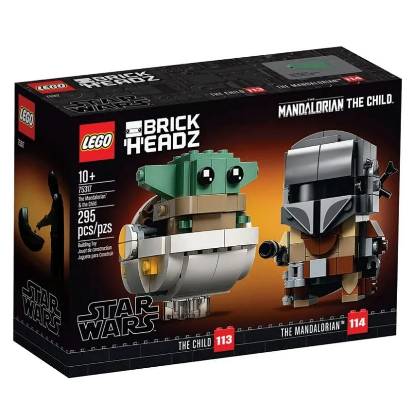 75317 The Mandalorian & The Child Brickheadz