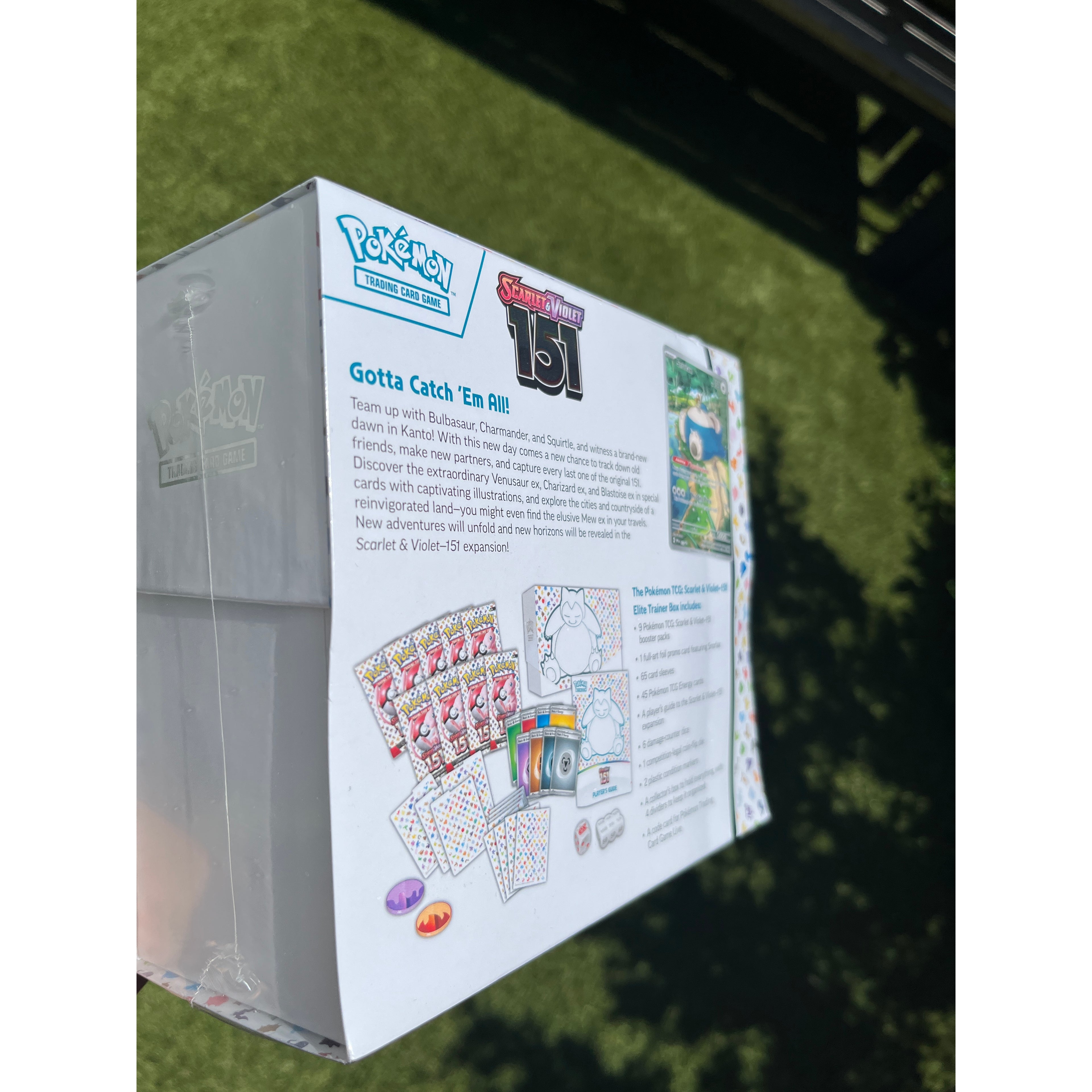 Pokemon TCG Scarlet & Violet 151 Elite Trainer Box (Slight Tears)