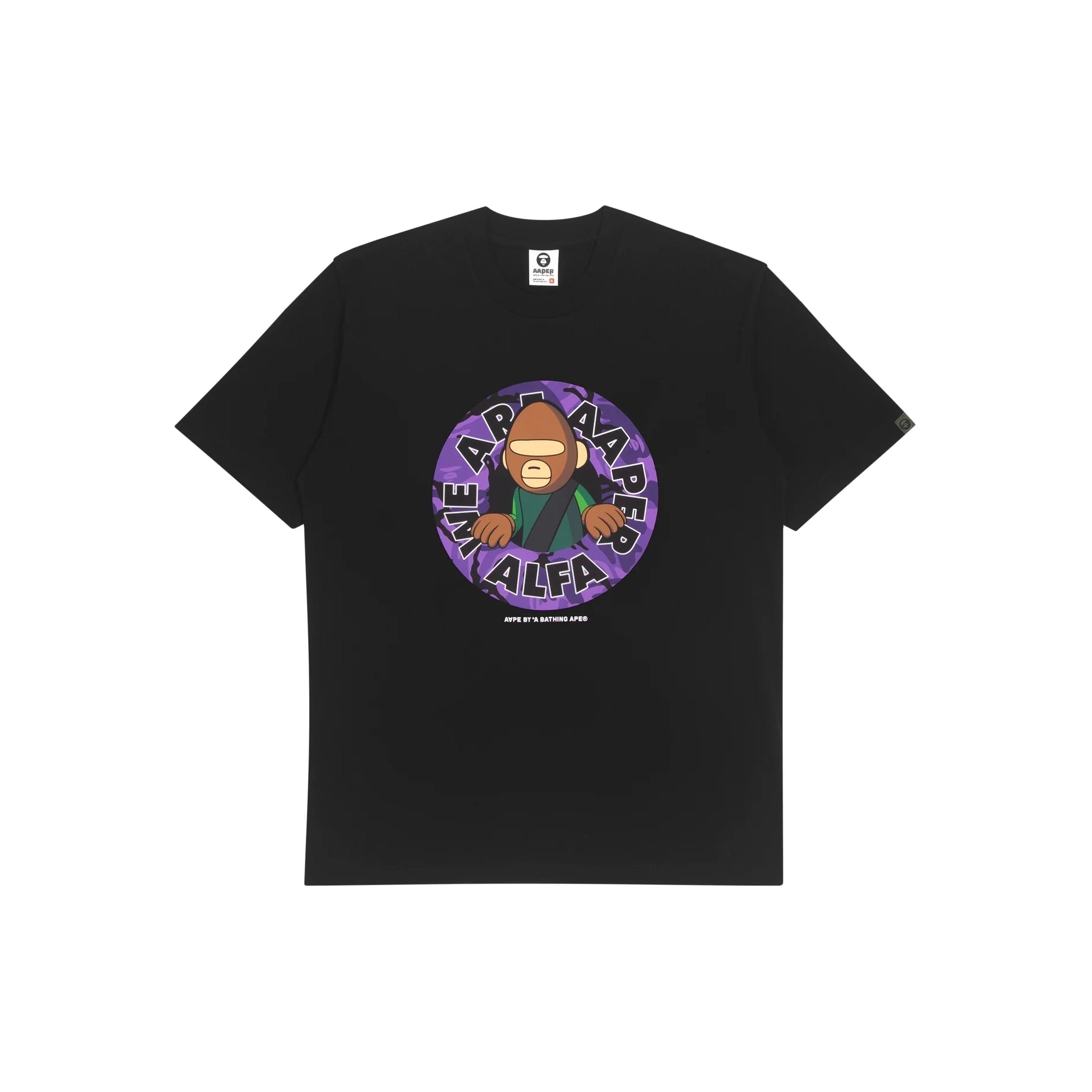 AAPE Alfa Camo Graphic Tee