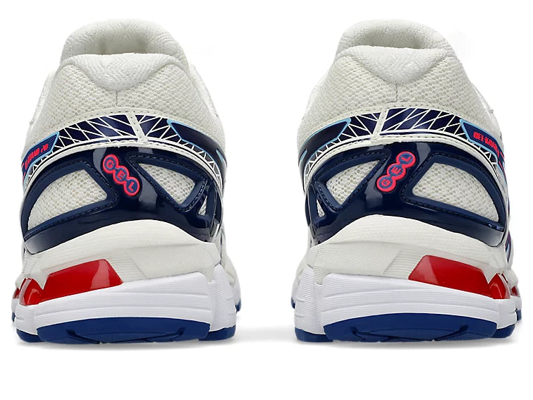 ASICS Gel-Kayano 20 Cream Blue Red