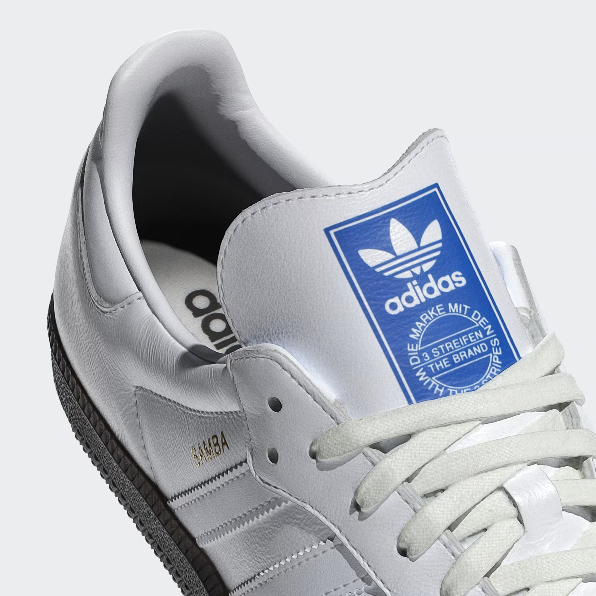 Adidas Samba Cloud White Blue Gum prosper Adidas Samba Cloud White Blue Gum prosper