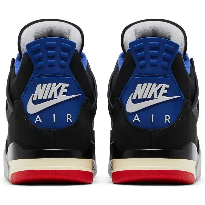 Air Jordan 4 Retro 'Rare Air' with classic silhouette, bold color accents, visible Air unit, and premium leather for a collectible and stylish look