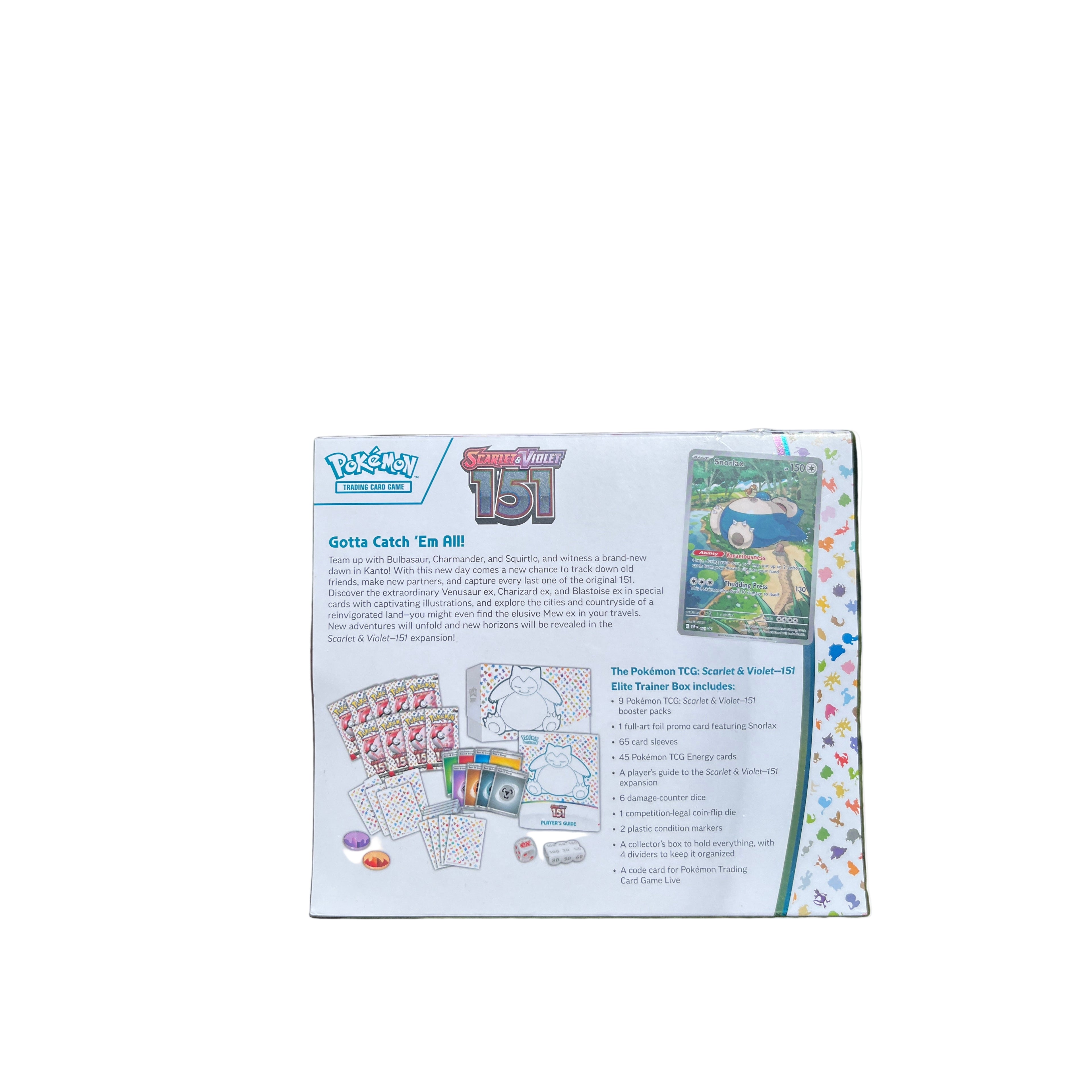 Pokemon TCG Scarlet & Violet 151 Elite Trainer Box (Slight Tears)
