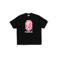 BAPE ABC Dot Camo By Bathing Ape Relaxed Fit Tee Black