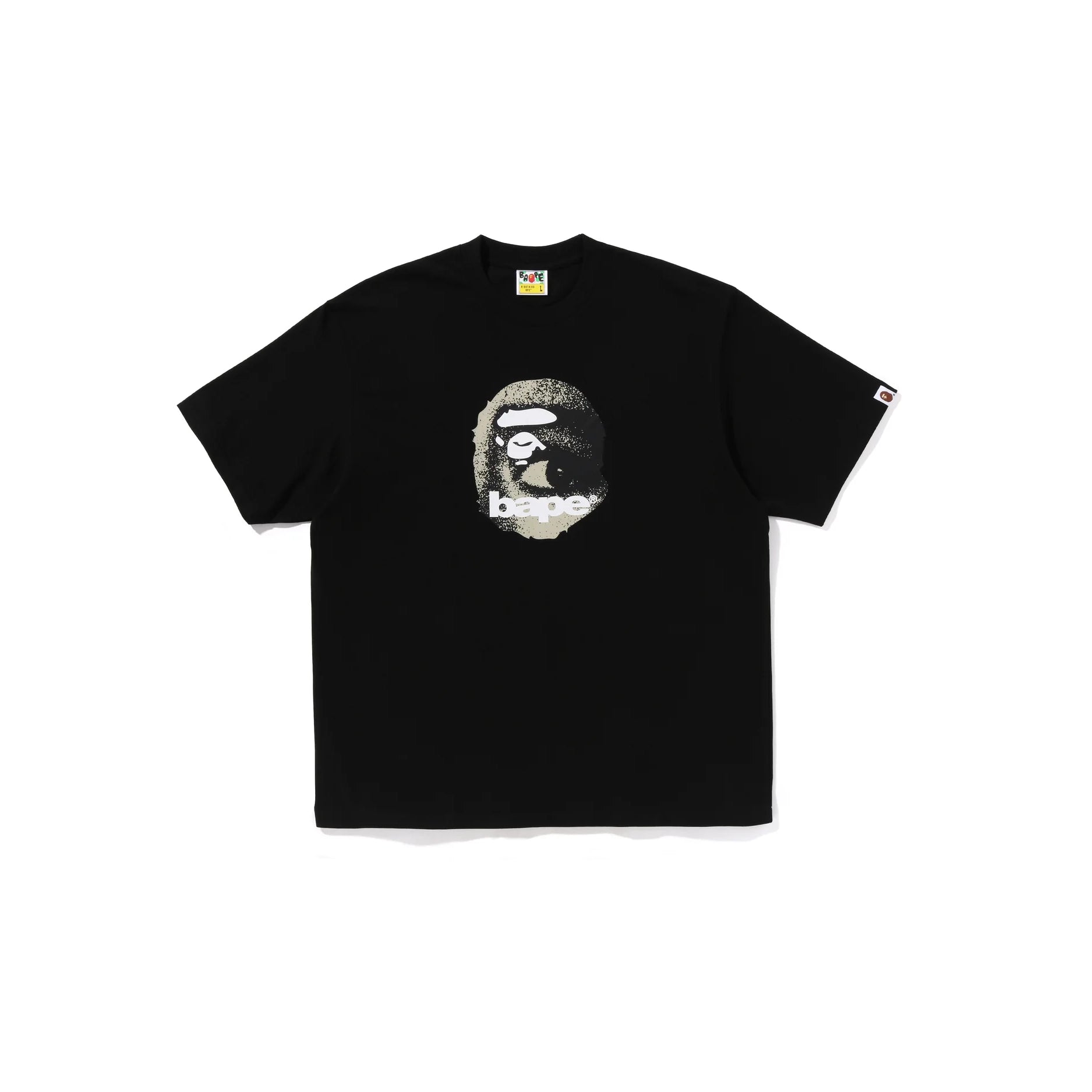 BAPE Ape Head Relaxed Fit Tee Black