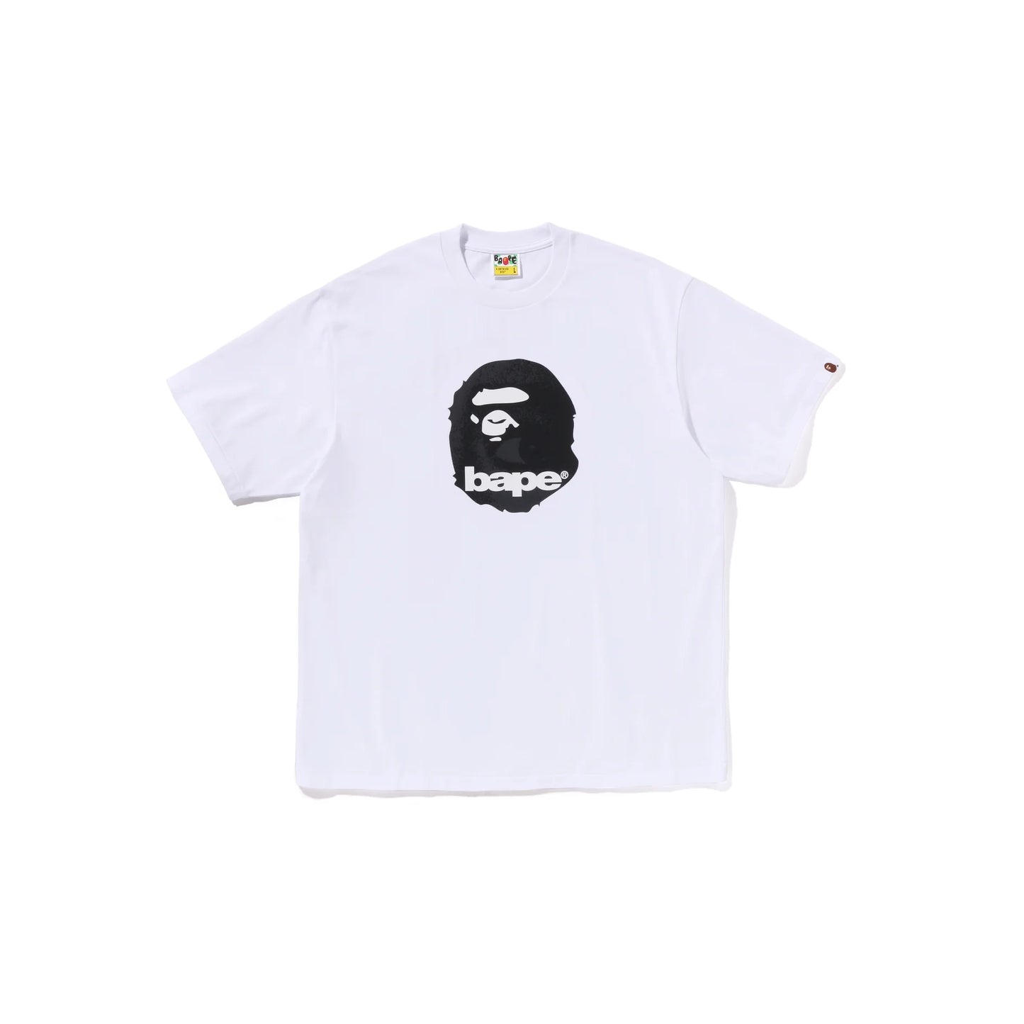 BAPE Ape Head Relaxed Fit Tee 'White'