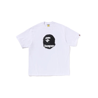 BAPE Ape Head Relaxed Fit Tee 'White'