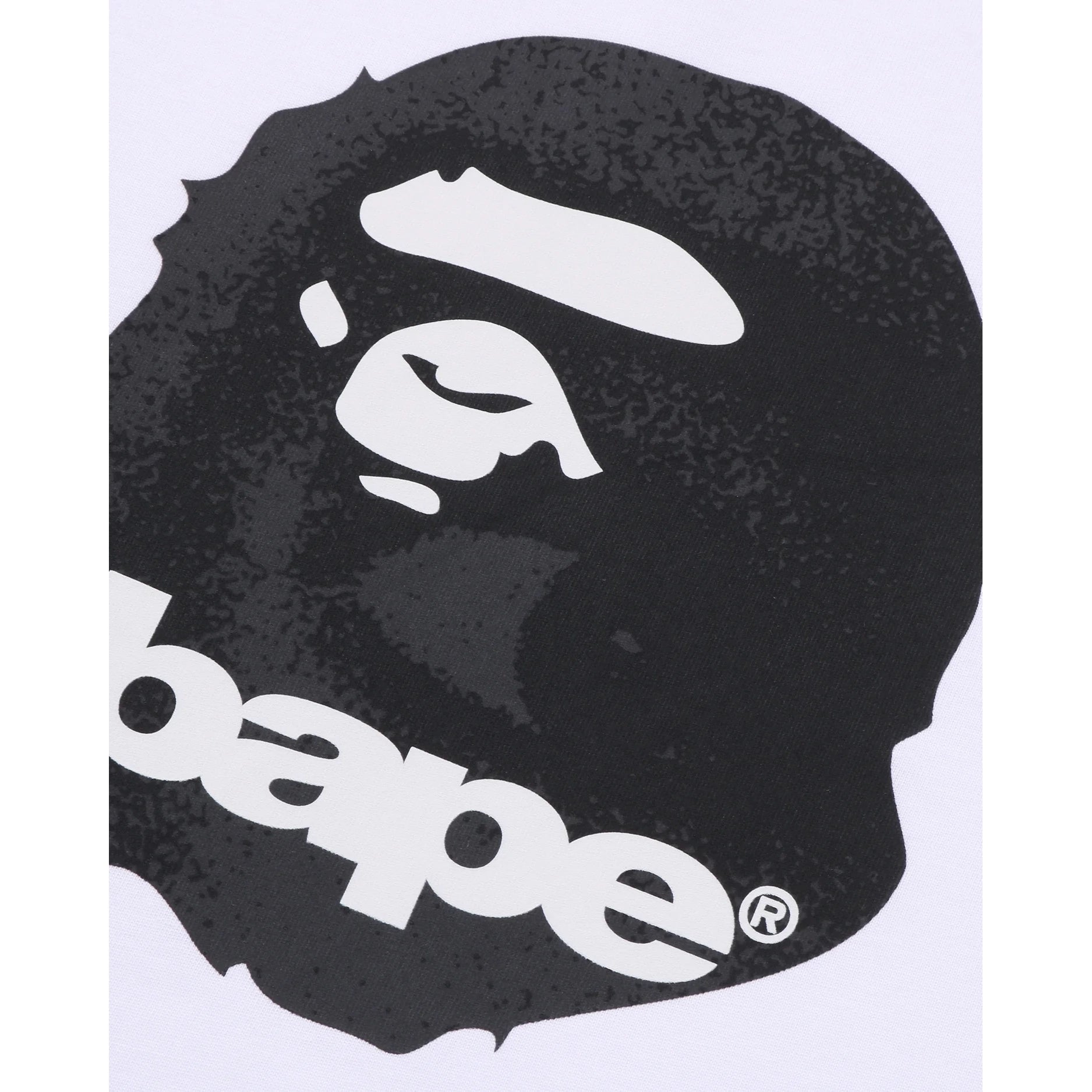 BAPE Ape Head Relaxed Fit Tee White
