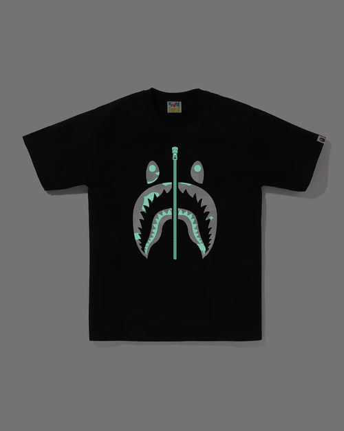 BAPE City Camo Shark Tee Black