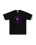 BAPE Color Camo College Tee Black Purple