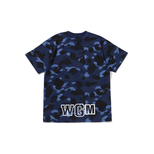 BAPE Color Camo Shark Tee Navy