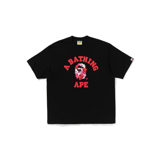 BAPE Sta College Relaxed Fit Tee 'Black'