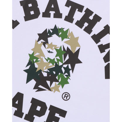 BAPE Sta College Relaxed Fit Tee 'White'