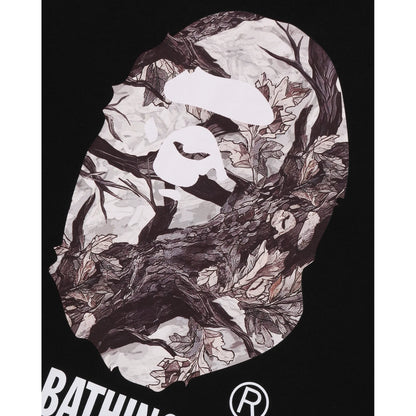 BAPE Tree Edge Camo By Bathing Ape Relaxed Fit Tee 'Black'
