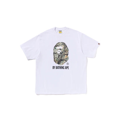 BAPE Tree Edge Camo By Bathing Ape Relaxed Fit Tee 'White'