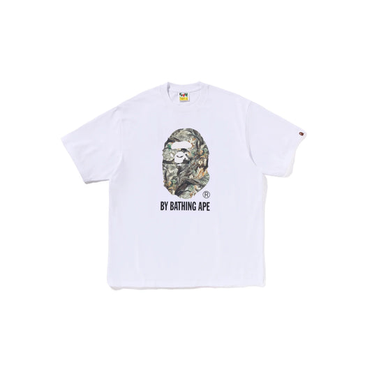 BAPE Tree Edge Camo By Bathing Ape Relaxed Fit Tee 'White'