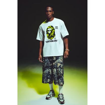 BAPE x Cristiano Ronaldo CR7 Life Camo Relaxed Fit Tee 'White'