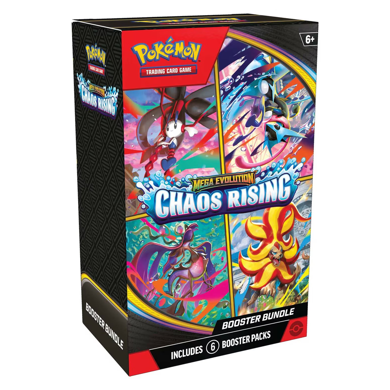 Pokemon Trading Card Game: Mega Evolution Chaos Rising Booster Bundle