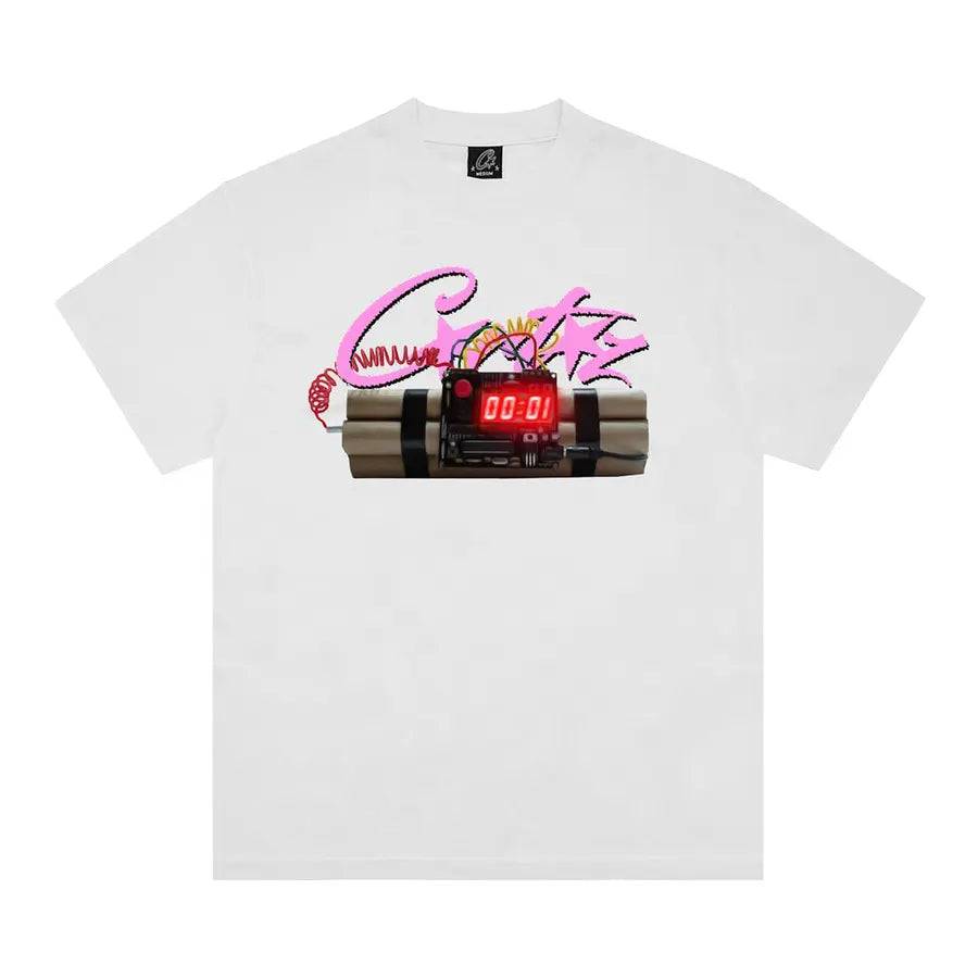 Corteiz No Time 4 Luv Tee 'White'