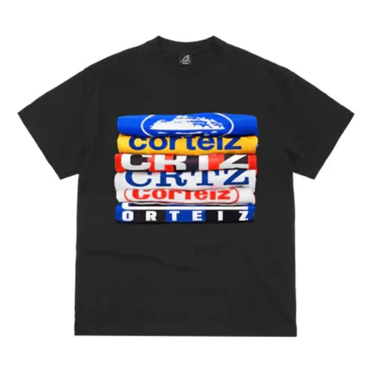 Corteiz Tee Stack Tee 'Black'