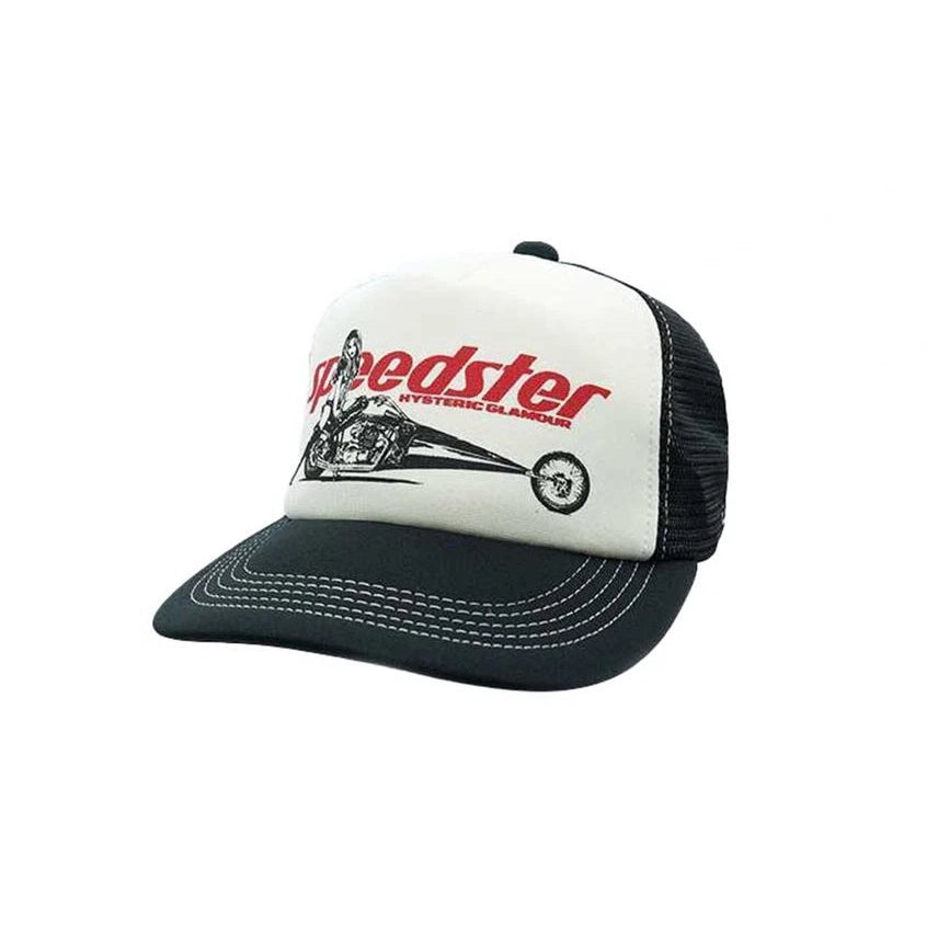 HYSTERIC GLAMOUR Speedster Mesh Cap Black