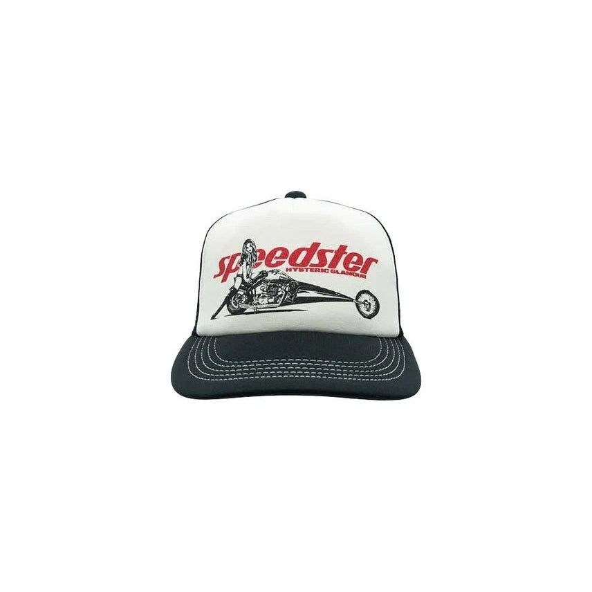 HYSTERIC GLAMOUR Speedster Mesh Cap Black