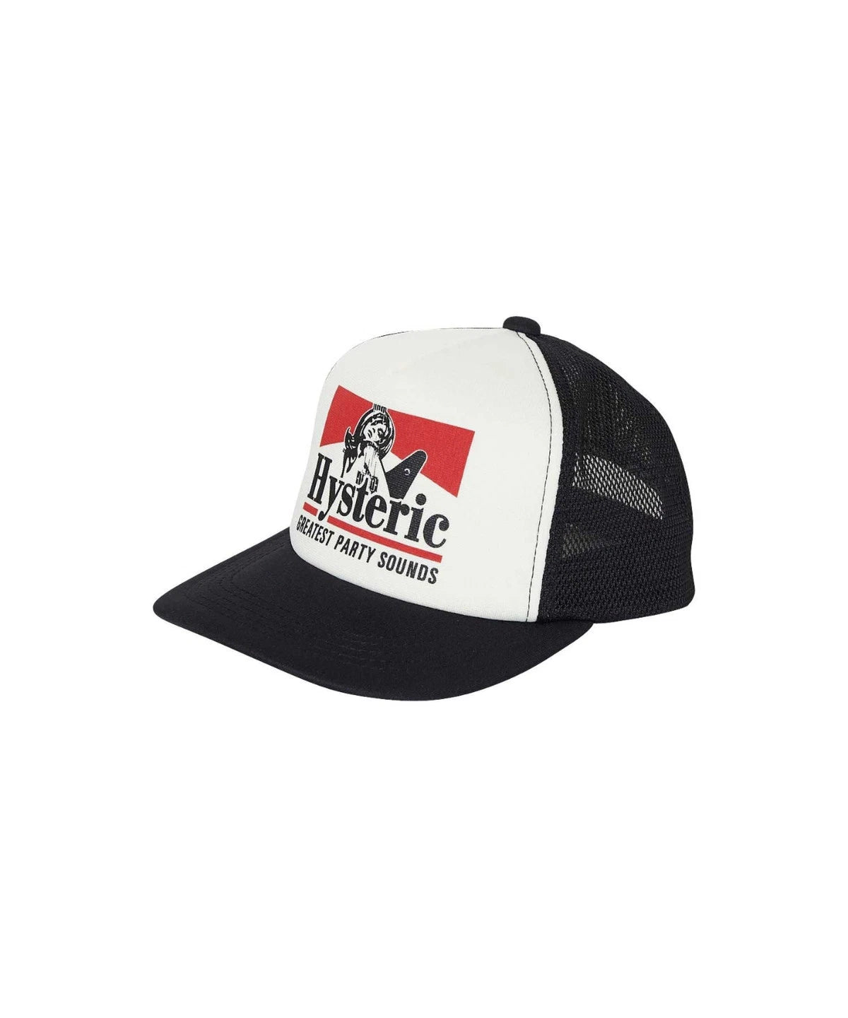 Hysteric Glamour Guitar Girl Mesh Cap Black