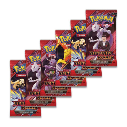 Pokemon TCG: Scarlet & Violet - Destined Rivals Booster Bundle - 6 Packs