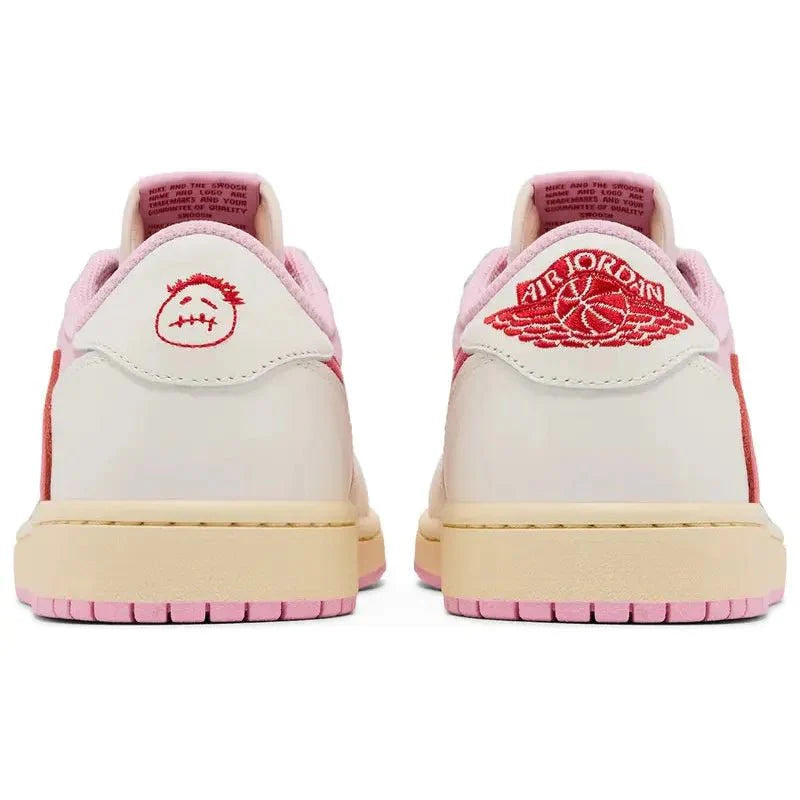 Jordan 1 Retro Low OG SP xTravis Scott 'Sail Tropical Pink'