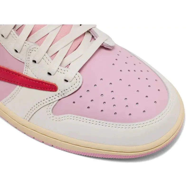 Jordan 1 Retro Low OG SP xTravis Scott 'Sail Tropical Pink'
