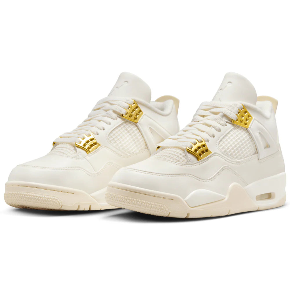 Jordan 4 Retro Wmns  'Metallic Gold'