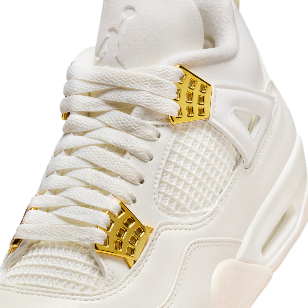 Jordan 4 Retro Wmns  'Metallic Gold'