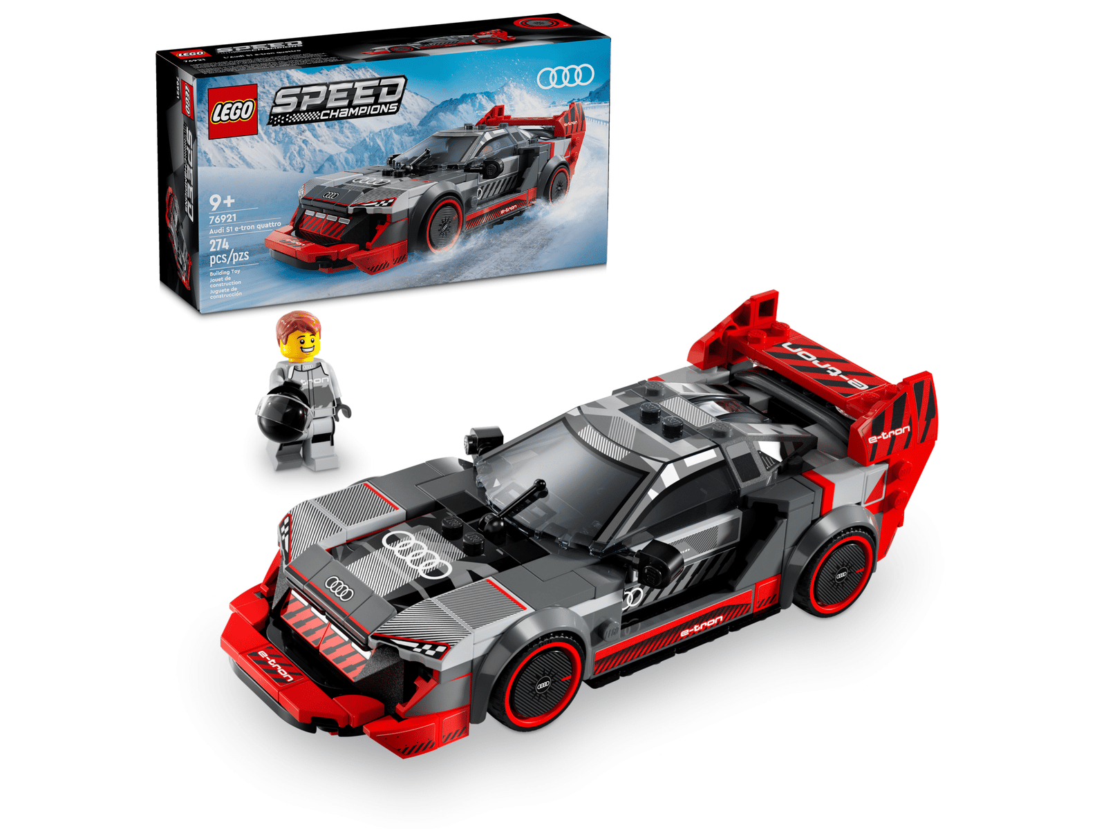 LEGO 76921 Speed Champions Audi S1 e-tron quattro Race Car