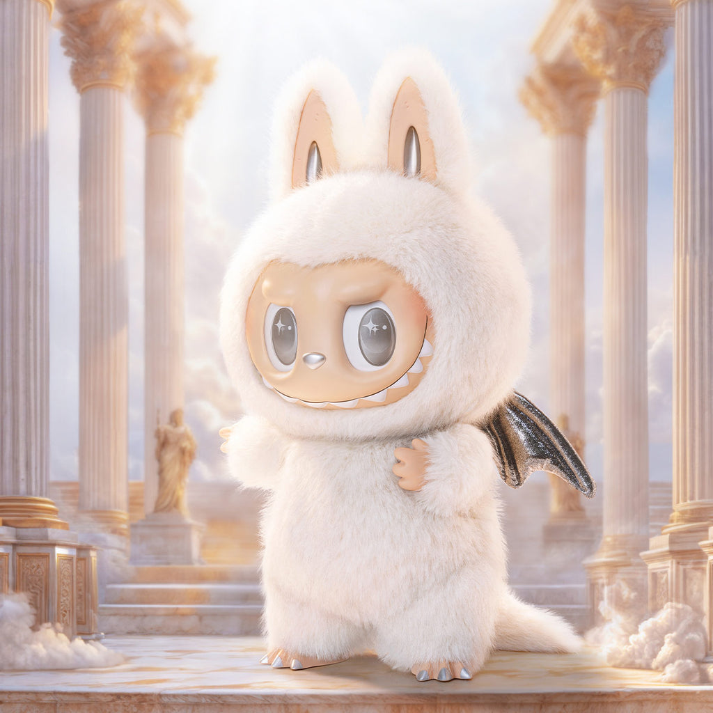 Pop Mart The Monsters Labubu Zimomo Angel in Clouds Figure