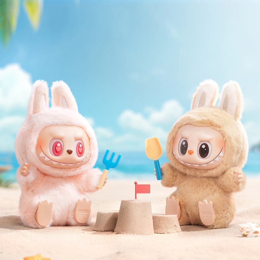 POP MART The Monsters Have a Seat Series blind box with plush pendant featuring soft, collectible monster character in a seated pos