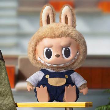 Pop Mart LABUBU Time to Chill Vinyl Plush Doll