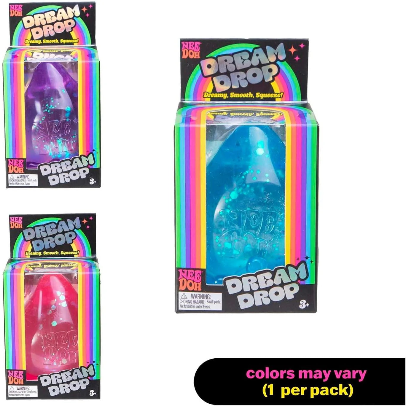 NeeDoh - Dream Drop Squishy Toy (x 1 Random Colour)