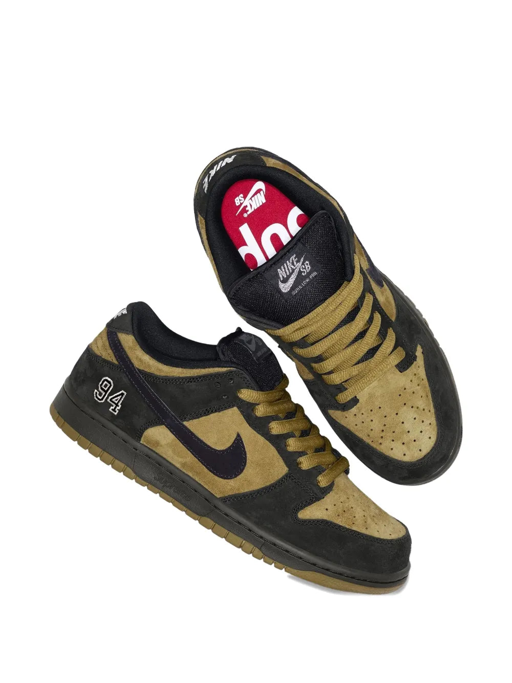 Nike SB Dunk Low Supreme 94 Camper Green