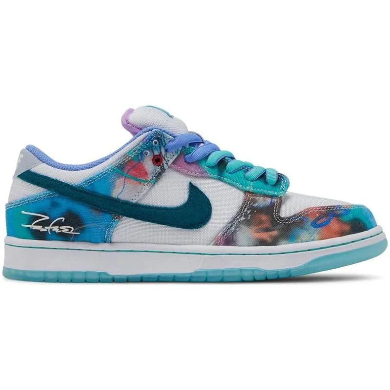 Nike SB Dunk Low x Futura Laboratories Bleached Aqua