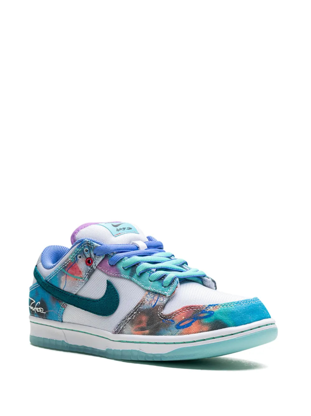 Nike SB Dunk Low x Futura Laboratories Bleached Aqua