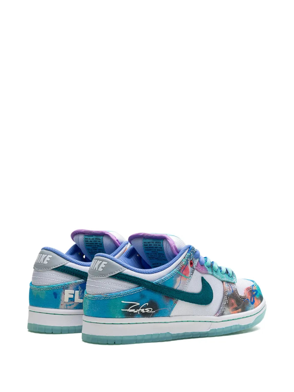 Nike SB Dunk Low x Futura Laboratories Bleached Aqua