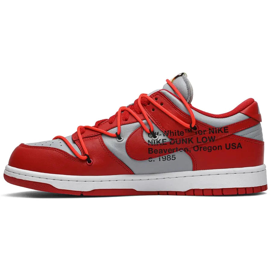 Nike Off-White x Dunk Low 'University Red'