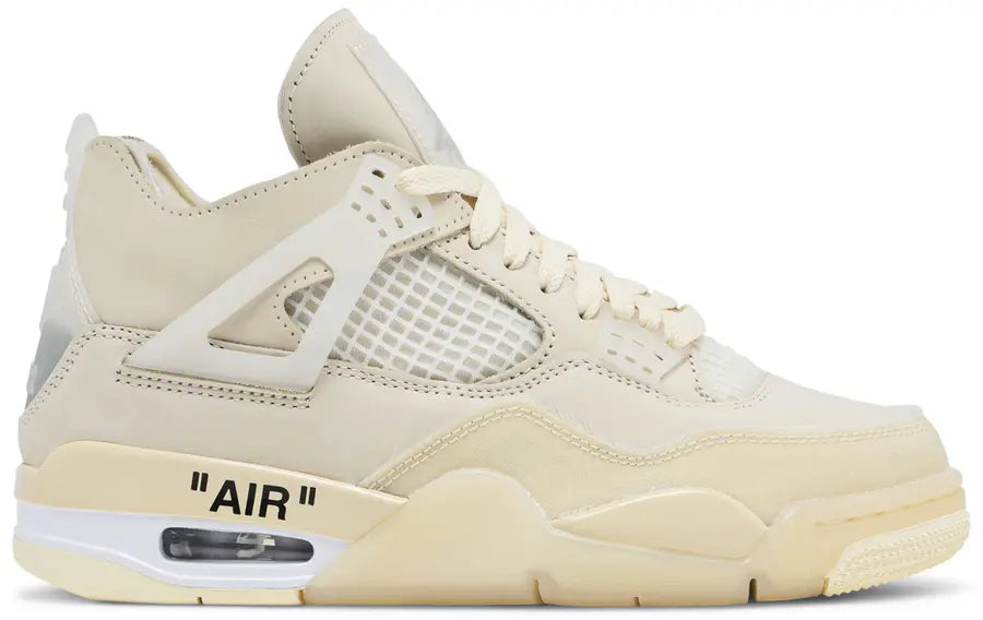 Jordan 4 x Off-White Wmns Retro SP 'Sail'