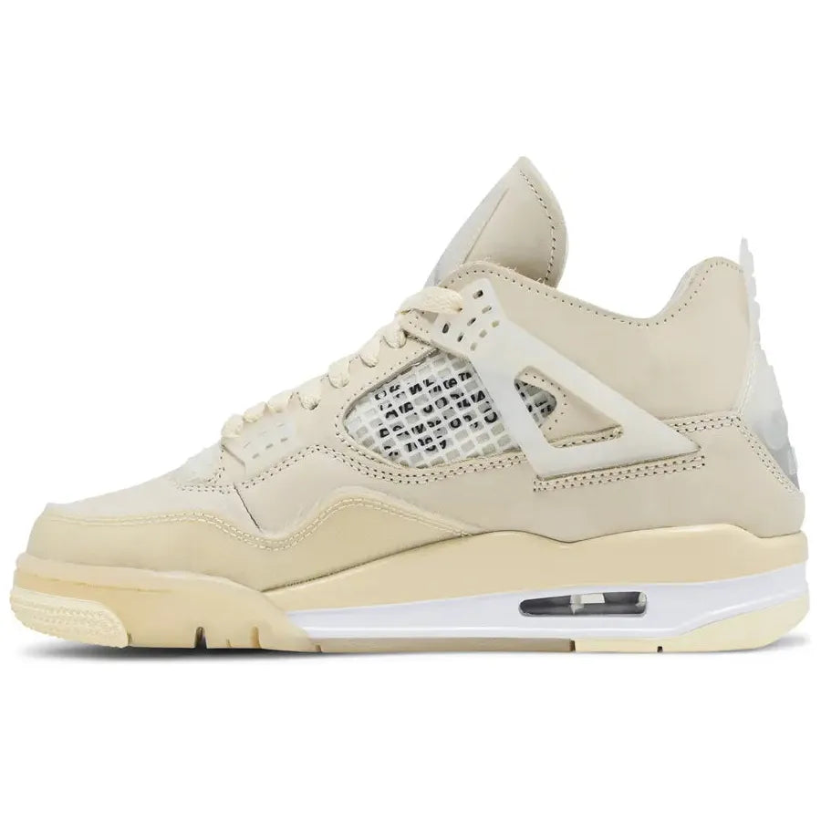 Jordan 4 x Off-White Wmns Retro SP 'Sail'
