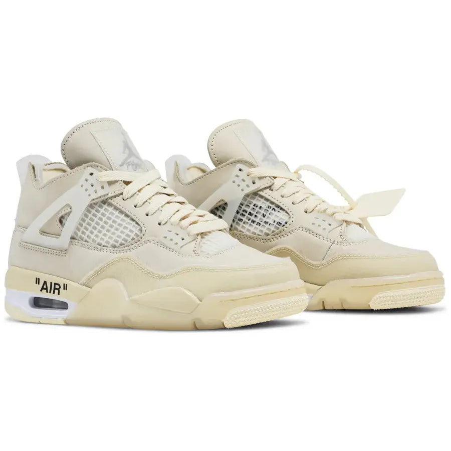 Jordan 4 x Off-White Wmns Retro SP 'Sail'