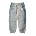 PALACE NIKE ENGLAND SOLO SWOOSH TRACK PANTS PEWTER GREY / COOL GREY / BRIGHT CRIMSON