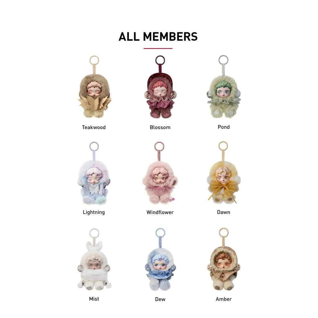 Pop Mart L'impressionnisme θSKULLPANDA Series Plush Doll Sealed Case (9 Blind Box)