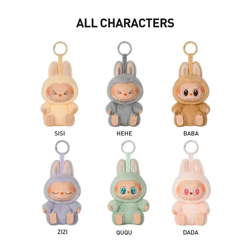 POP MART Labubu The Monsters Have a Seat sealed case with 6 blind boxes, each containing a unique vinyl plush figure with playful monster design